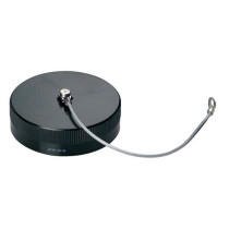 Tappo di chiusura per spina con innesto a baionetta, N. 85/100/150 contatti.